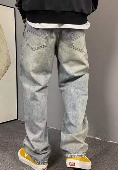 Grey Baggy Jeans