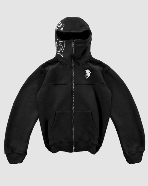 Black Mask Zipper