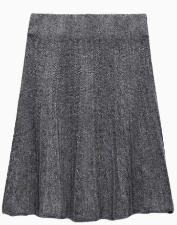 Knit bottom gray