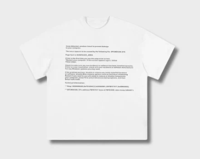 Printed Text T - Shirt