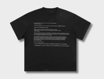 Printed Text T - Shirt