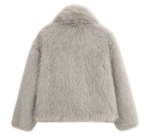 Cropped Fur Coat
