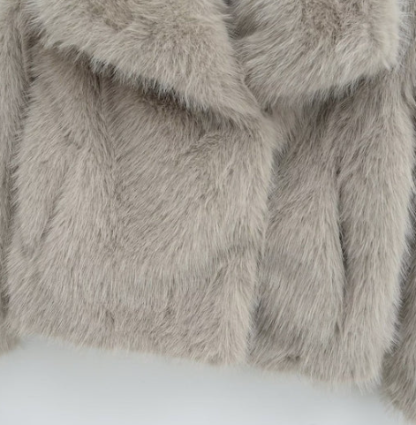 Cropped Fur Coat