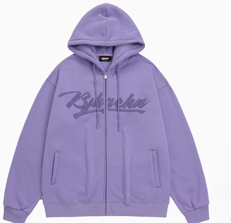 PURP Patch Zip - Hoodie