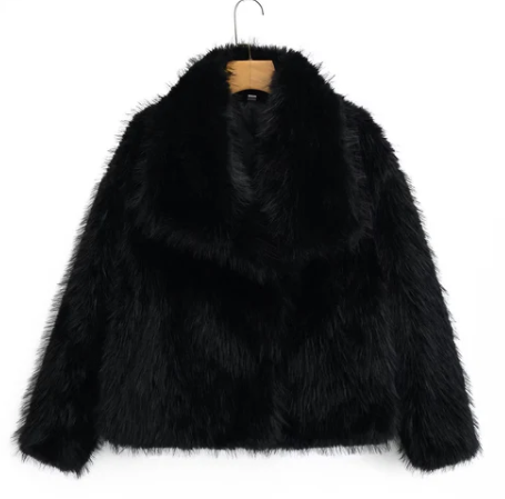Cropped Fur Coat