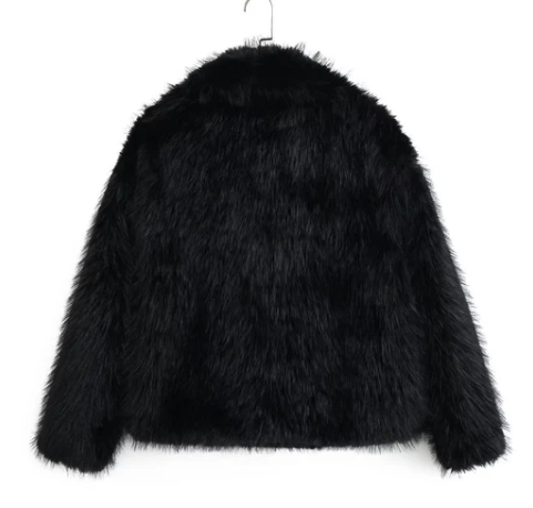 Cropped Fur Coat