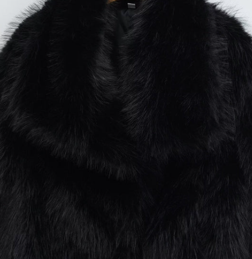 Cropped Fur Coat