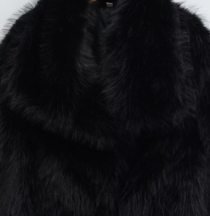 Cropped Fur Coat